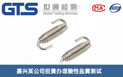 扭簧酸性鹽霧測(cè)試